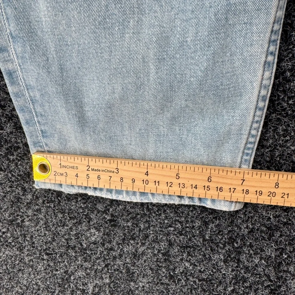 Abercrombie & Fitch Ankle Straight Ultra High Rise Jeans Light Wash 29 8L